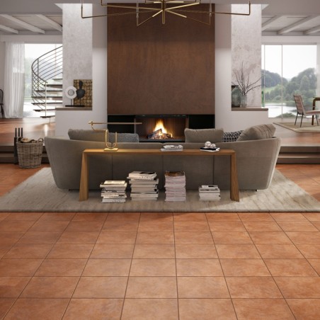 RUSTICO TERRA ANTIDERRAPANTE 33x33 - CX 1.09m2