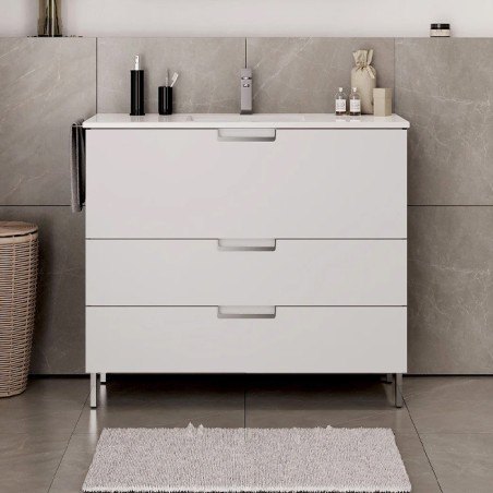 DELICATO 100 BRANCO - Móvel ao Chão de CHAO 3 GAV 100cm