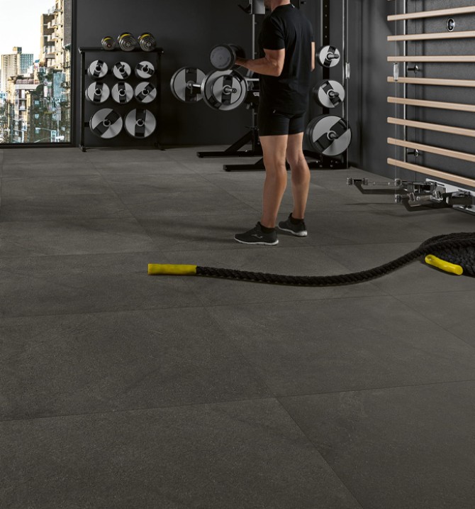 HYBRID BLACK 60X60 RECT -...