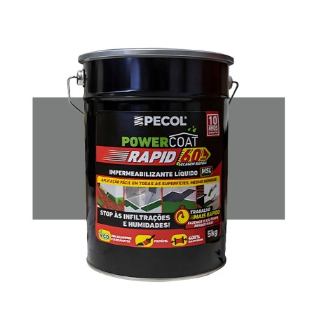POWERCOAT RAPID MSL - CINZA 5LT