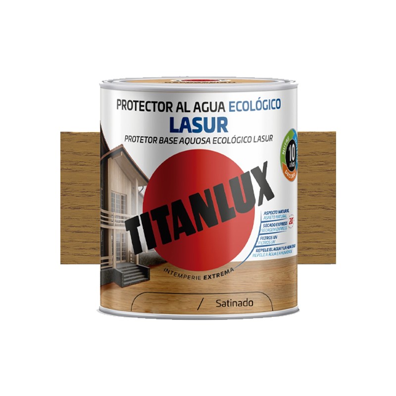 LASUR ECOLOGICO 3802 ROBLE/CARVALHO ACETINADO 2.5Lt