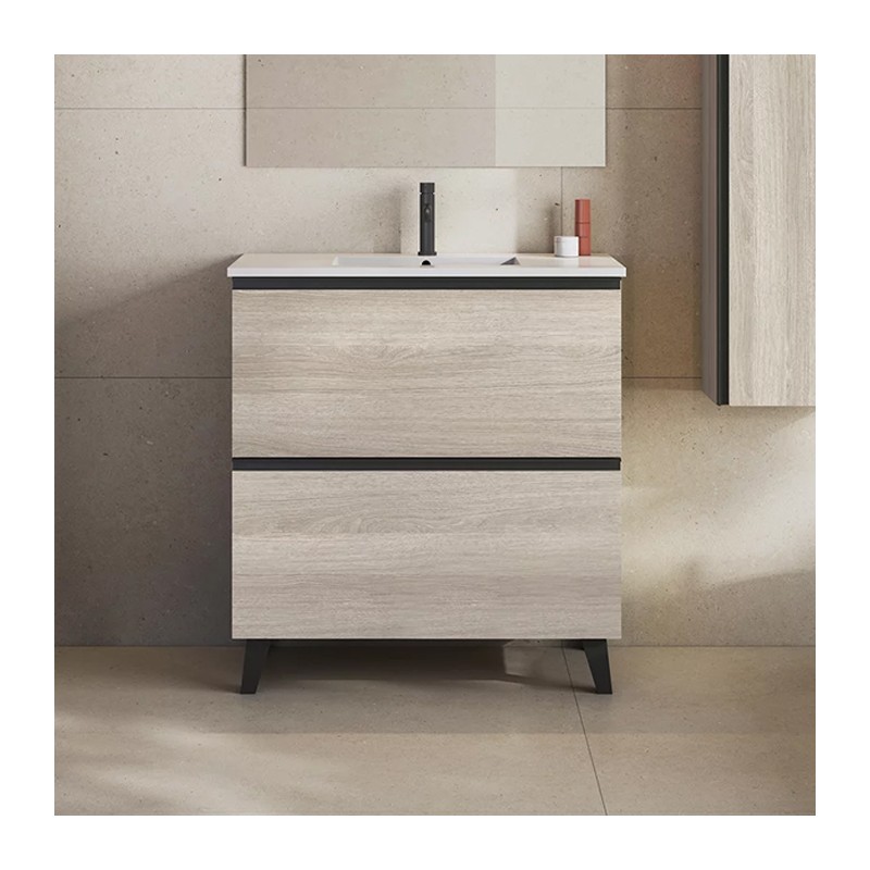 GRANADA 60 CRUDO - Móvel ao Chão de CHAO 2GAV 60cm S/Puxador